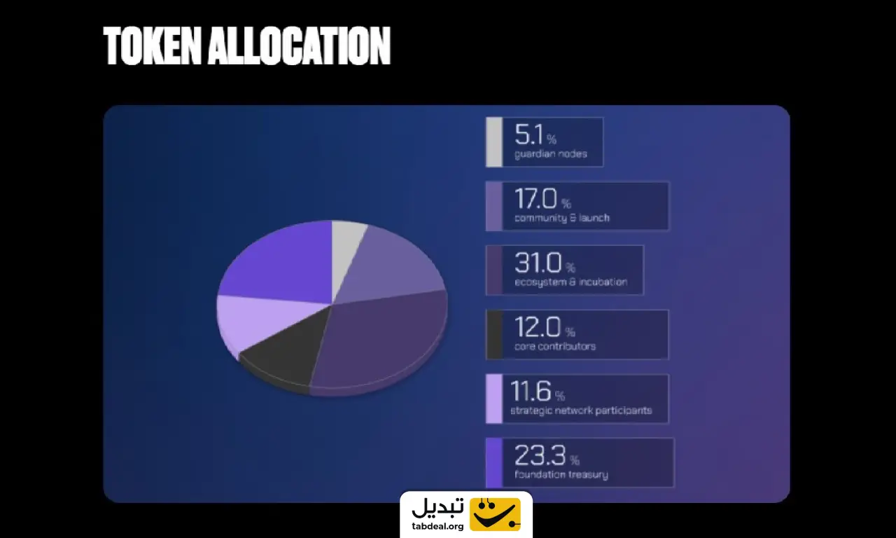 توکنومیکس ورم هول