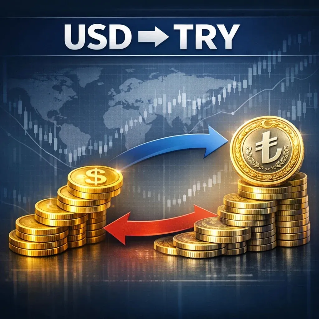 روش تبدیل دلار آمریکا به لیر ترکیه