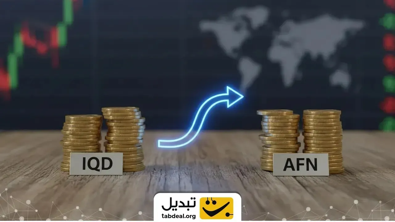 تبدیل دینار عراق به افغانی افغانستان