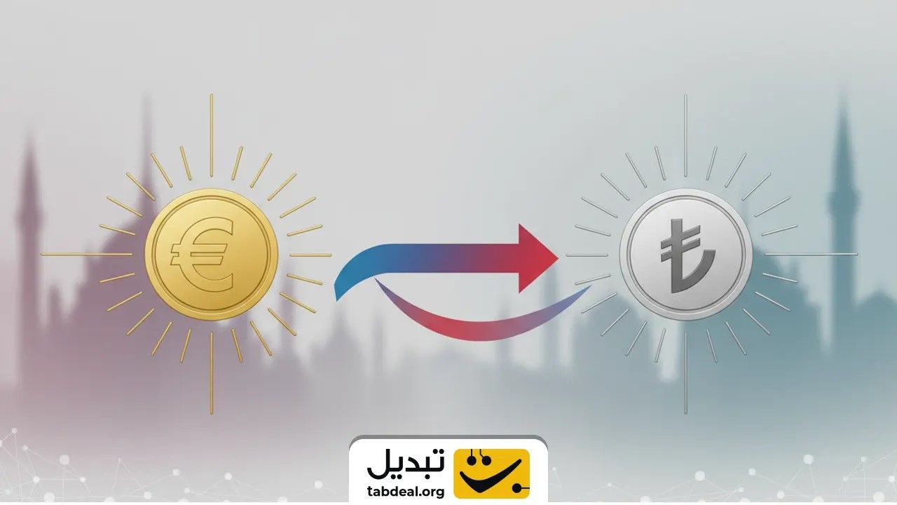 تبدیل یورو به لیر ترکیه