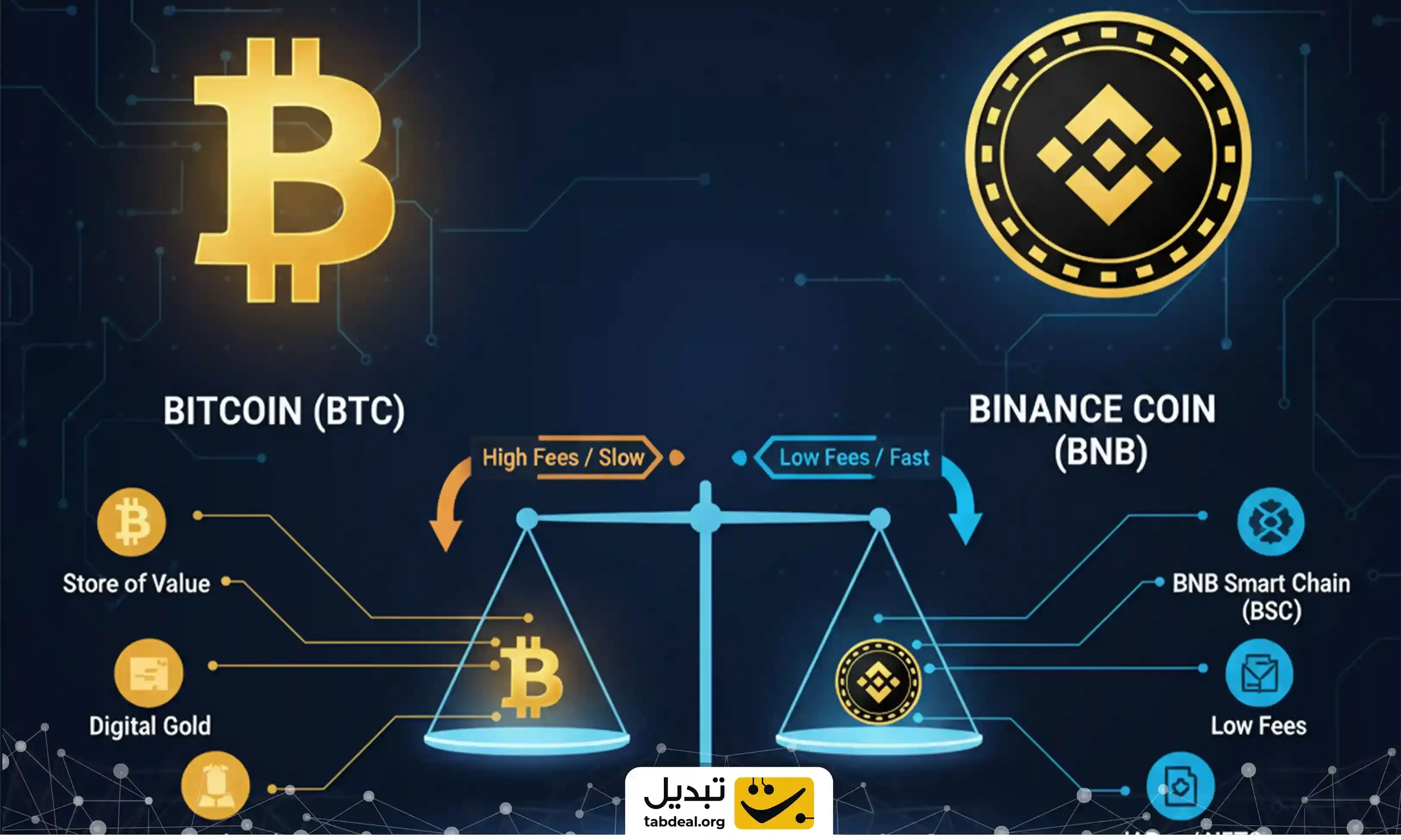 تفاوت-بیت-کوین-و-بایننس-کوین.webp