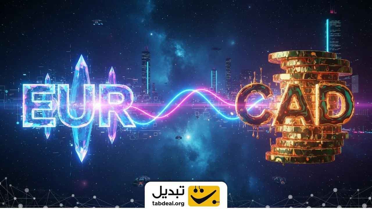 یورو به دلار کانادا